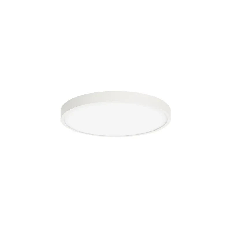 Plafon RIBERIO śr. 28cm 30W LED ciepła biel 3000K | biały