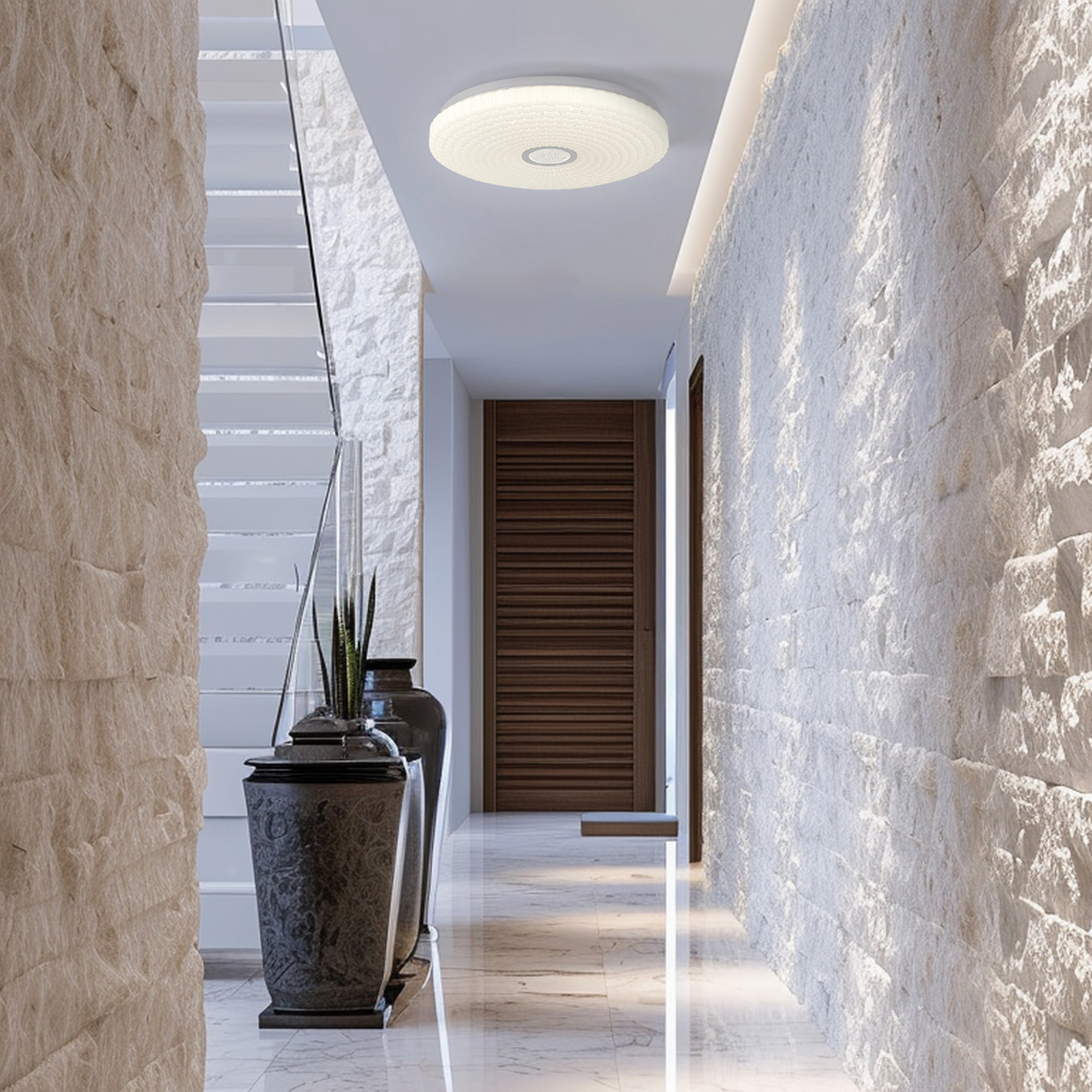 Plafon Solaro 40 cm biały LED 4000K