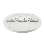 Plafon YORK śr. 33cm I biały I 24W LED, barwa neutralna 4000K