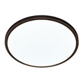 Plafon do łazienki ARCTIC, 32 cm, czarny/biały, 24W LED, barwa neutralna 4000K, IP54