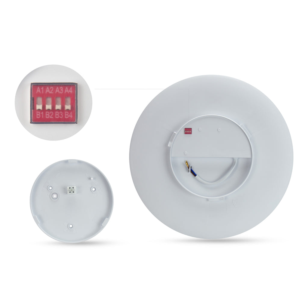 Plafon z czujnikiem NYMPHEA PROXI PIR 18W NW 230V 120ST IP54 czujnik
