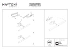 Podświetlenie Maytoni Fino IP20 x MIR003WL-L16CH | Chrom