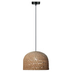 Ratanowa lampa wisząca Kanso 40 cm jasne drewno 1xE27