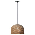 Ratanowa lampa wisząca Kanso 50 cm jasne drewno 1xE27