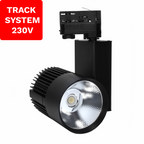 Reflektor Szynowy Track System  DD-03 30W 4000K Czarny 3 fazowy 230V | DML1584