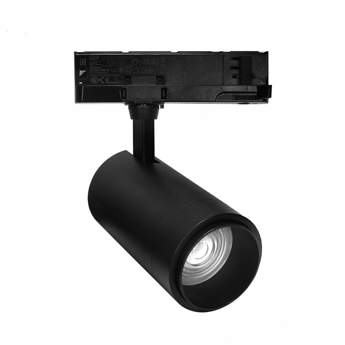 Reflektor Szynowy Zoom TRACK SYSTEM DD-04 230V 10W-30W 3000K Czarny 3 Fazowy 230V | DML1587