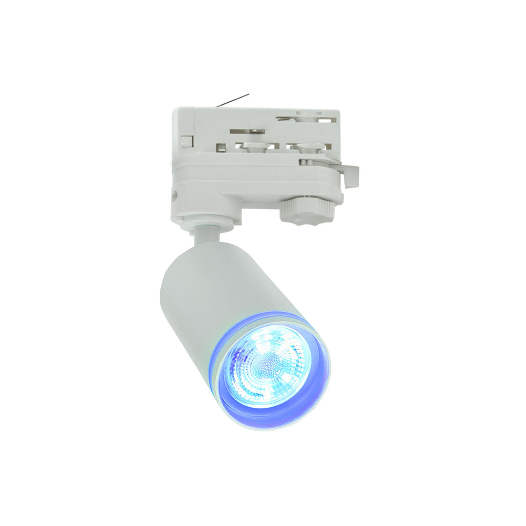 Reflektor na szynę MADARA MINI II RING GU10  SZYNOPRZEWÓD 3F GU10 IP20  55x110x185 mm | Biały