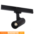 Reflektor spot do szyn magnetycznych UN5-L20 Micro Magnetic 3W 4000K czarny | DML1566