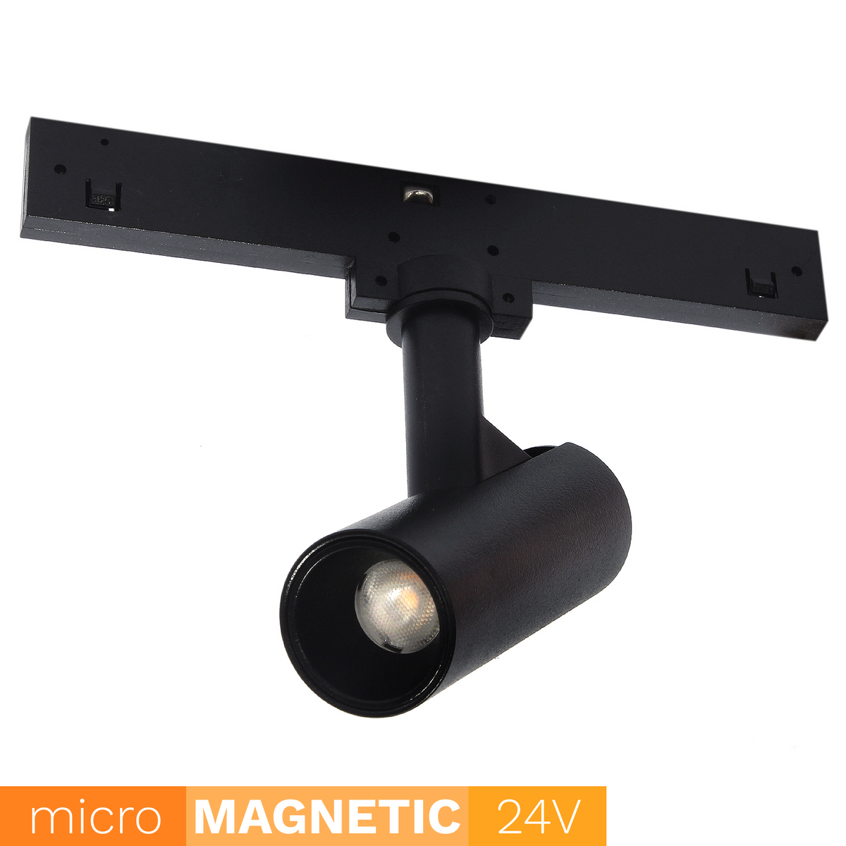 Reflektor spot do szyn magnetycznych UN5-L20 Micro Magnetic 3W 4000K czarny | DML1566
