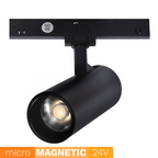 Reflektor spot do szyn magnetycznych UN5-L33 Micro Magnetic 6W 4000K czarny | DML1568