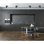 Reflektor sufitowy SELMA dł. 11cm 5W LED neutralna biel 4000K | czarny