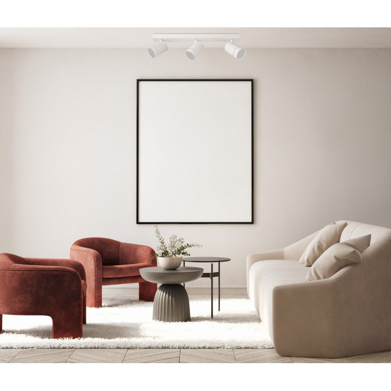 Reflektor sufitowy SELMA dł. 46cm 15W 3xLED neutralna biel 4000K | biały