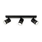 Reflektor sufitowy SELMA dł. 46cm 15W 3xLED neutralna biel 4000K | czarny
