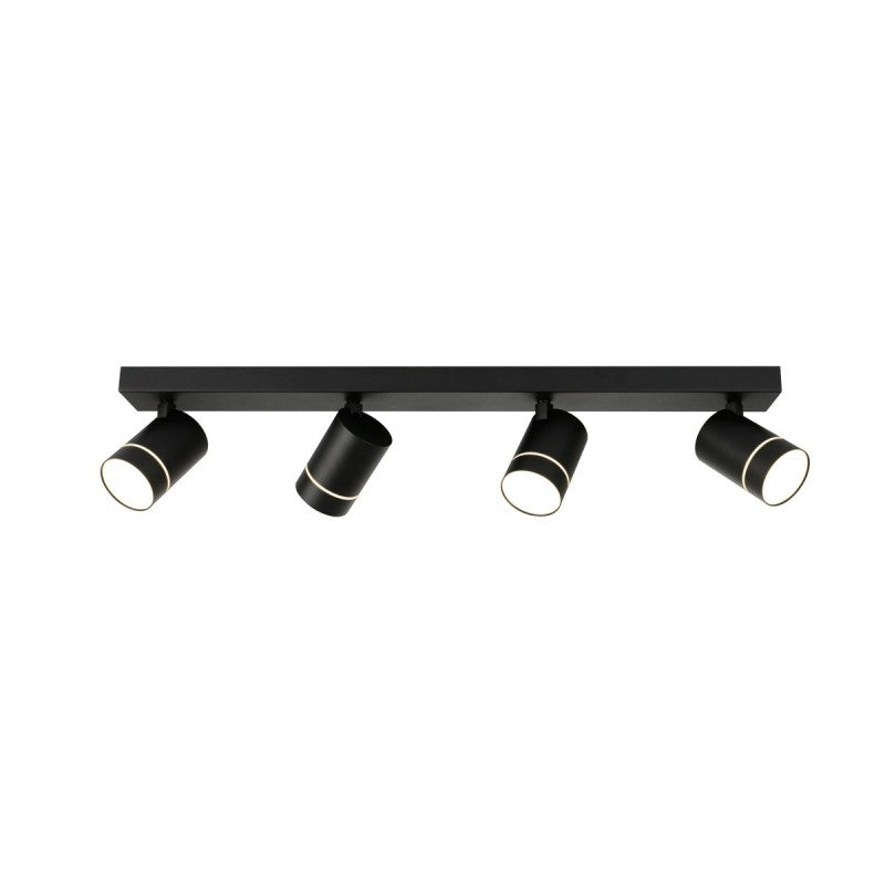 Reflektor sufitowy SELMA dł. 64cm 15W 4xLED neutralna biel 4000K | czarny