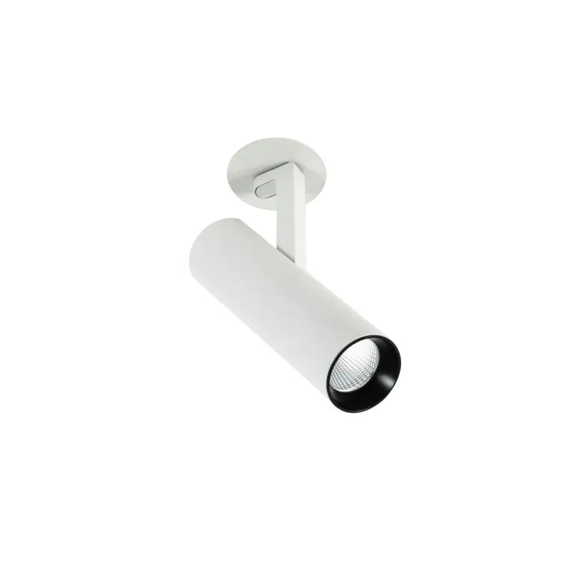 Reflektor wpuszczany Bocca śr. 6cm 18W LED neutralna biel 4000K | biały/czarny