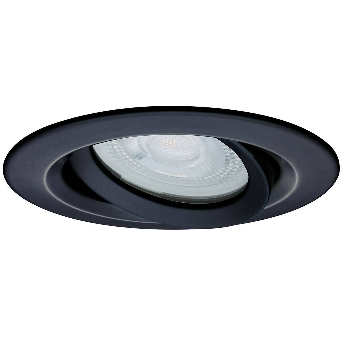 Ruchome oczko podtynkowe do łazienki LAGOS IP65 czarne