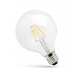 Ściemniana Żarówka LED glob G95 E27 230V 4W COG CLEAR DIMMA ciepła 3000K