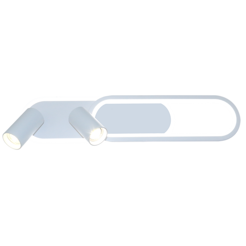 Spot Parma 2 długi biały 2xGU10 LED CCT