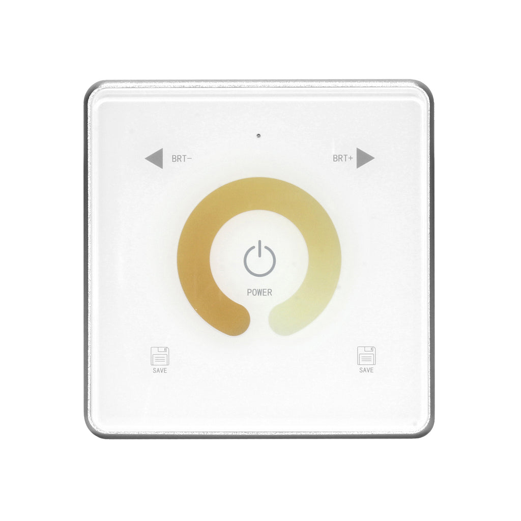 Sterownik naścienny, panel dotykowy SW0105 2,4G biały | DML1600