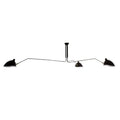 Stylowa lampa wisząca FABIO E27 60W wys. 85cm | zloty
