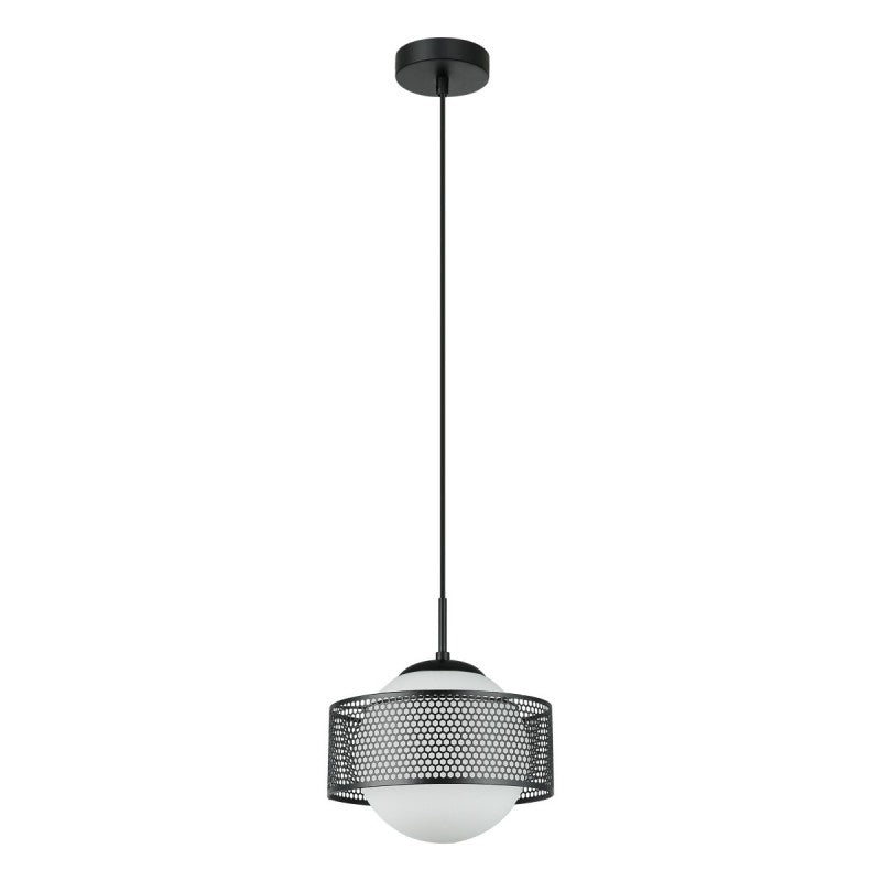 Stylowa lampa wisząca Leilani PND-43445-1L-GR | Szara