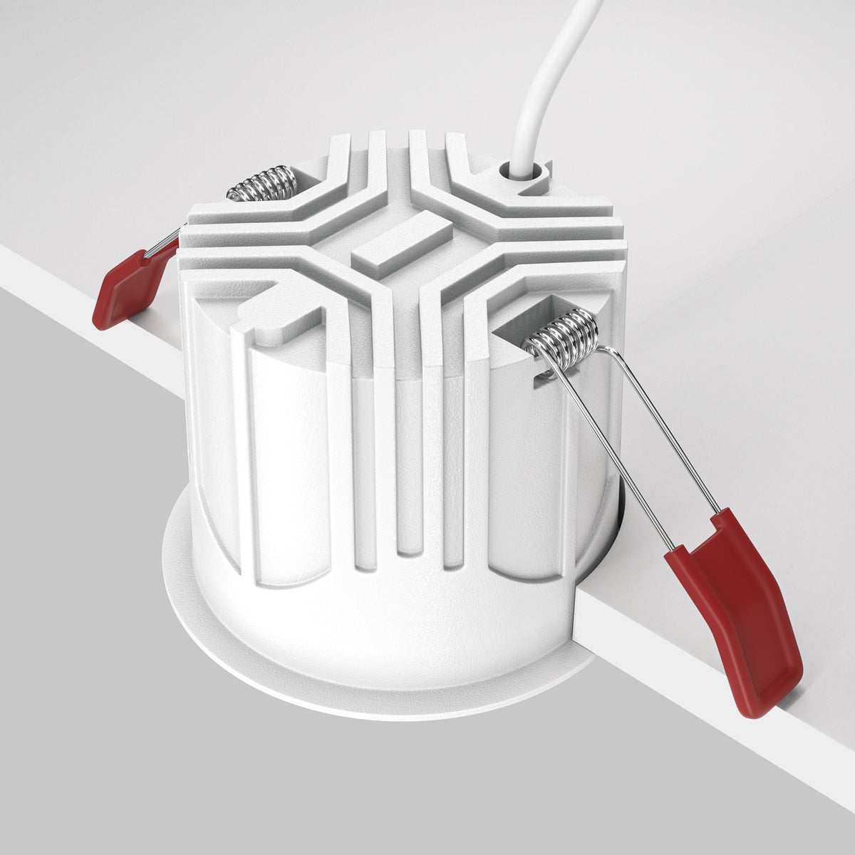 Światło punktowe Technical Alfa LED IP20 x DL043-01-15W2.7K-RD-W-DE | Biały
