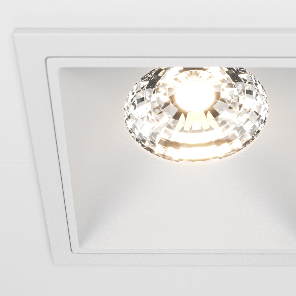 Światło punktowe Technical Alfa LED IP20 x DL043-01-15W3K-D-SQ-W | Biały