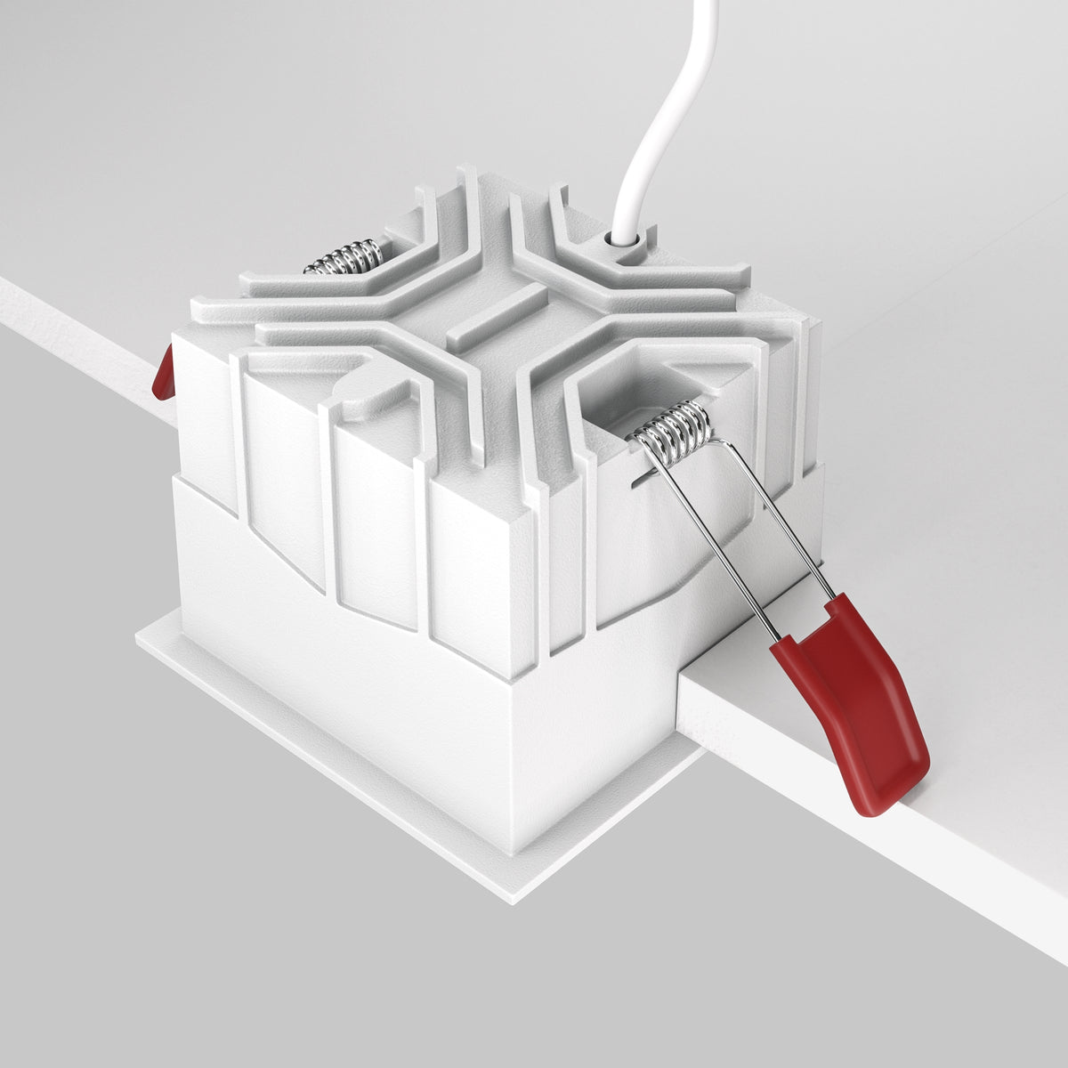 Światło punktowe Technical Alfa LED IP20 x DL043-01-15W3K-D-SQ-W | Biały