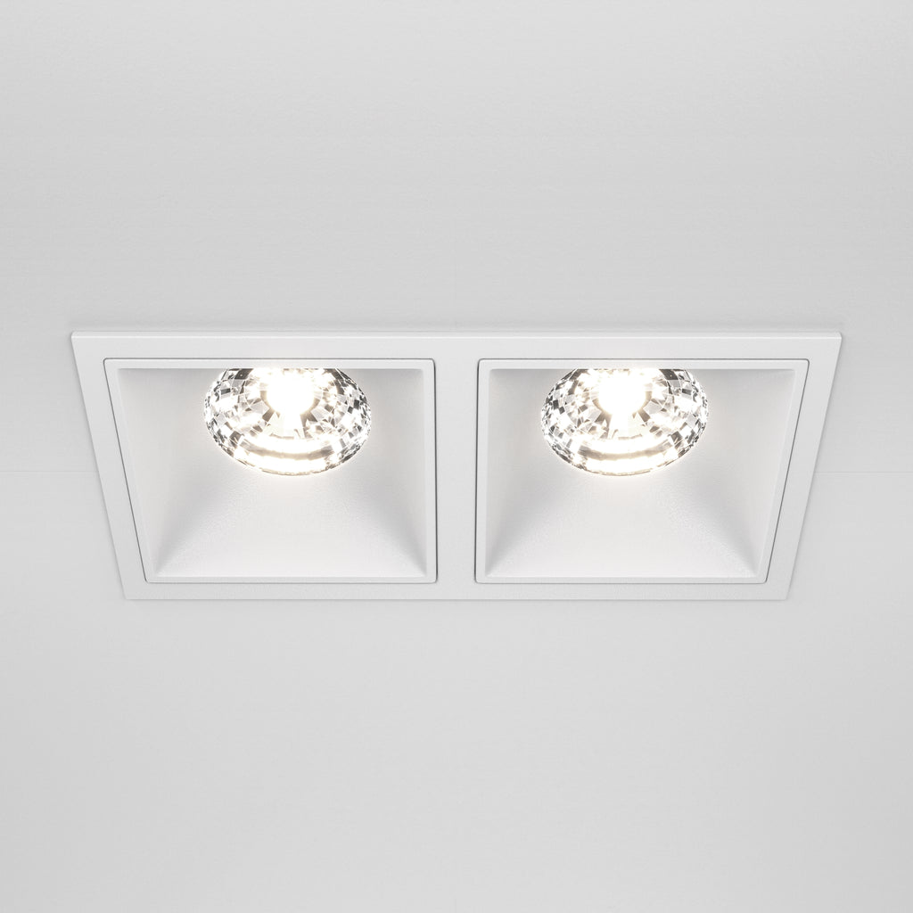 Światło punktowe Technical Alfa LED IP20 x DL043-02-15W4K-SQ-W | Biały
