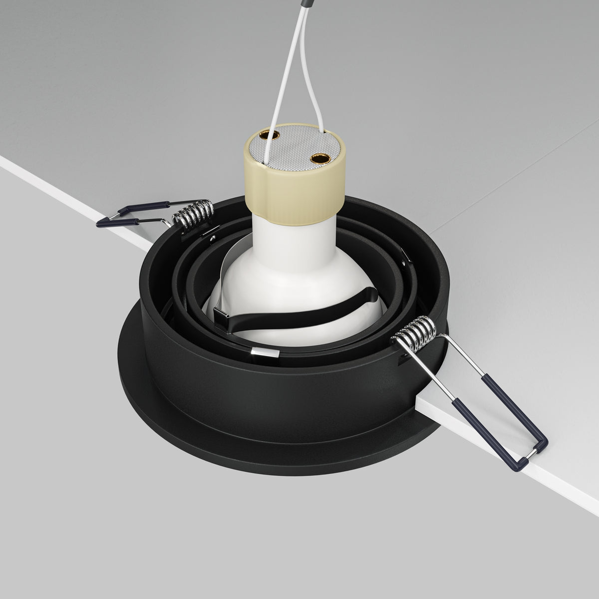 Światło punktowe Technical Atom IP20 1xGU10 DL023-2-01B | Czarny