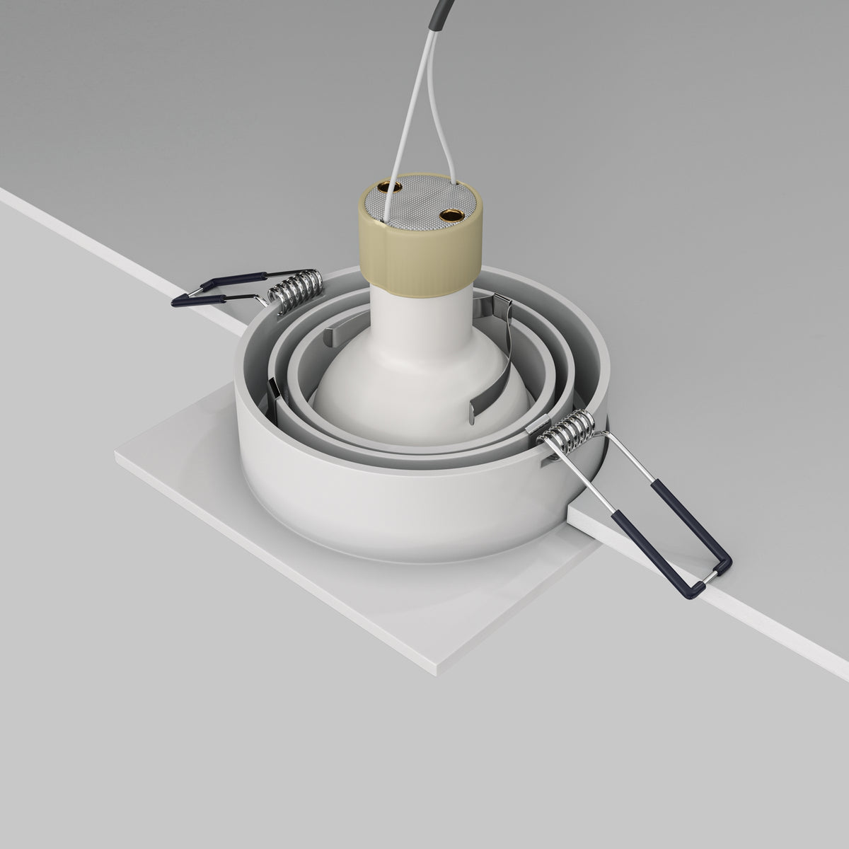 Światło punktowe Technical Atom IP20 1xGU10 DL024-2-01W | Biały
