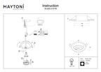 Światło punktowe Technical Atom IP20 1xGU10 DL025-2-01W | Biały