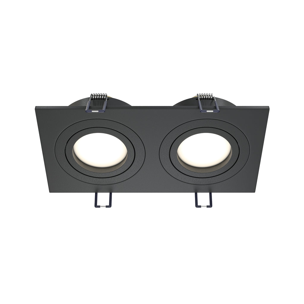 Światło punktowe Technical Atom IP20 2xGU10 DL024-2-02B | Czarny