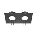 Światło punktowe Technical Atom IP20 2xGU10 DL024-2-02B | Czarny