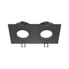 Światło punktowe Technical Atom IP20 2xGU10 DL024-2-02B | Czarny