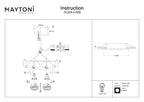 Światło punktowe Technical Atom IP20 2xGU10 DL024-2-02B | Czarny