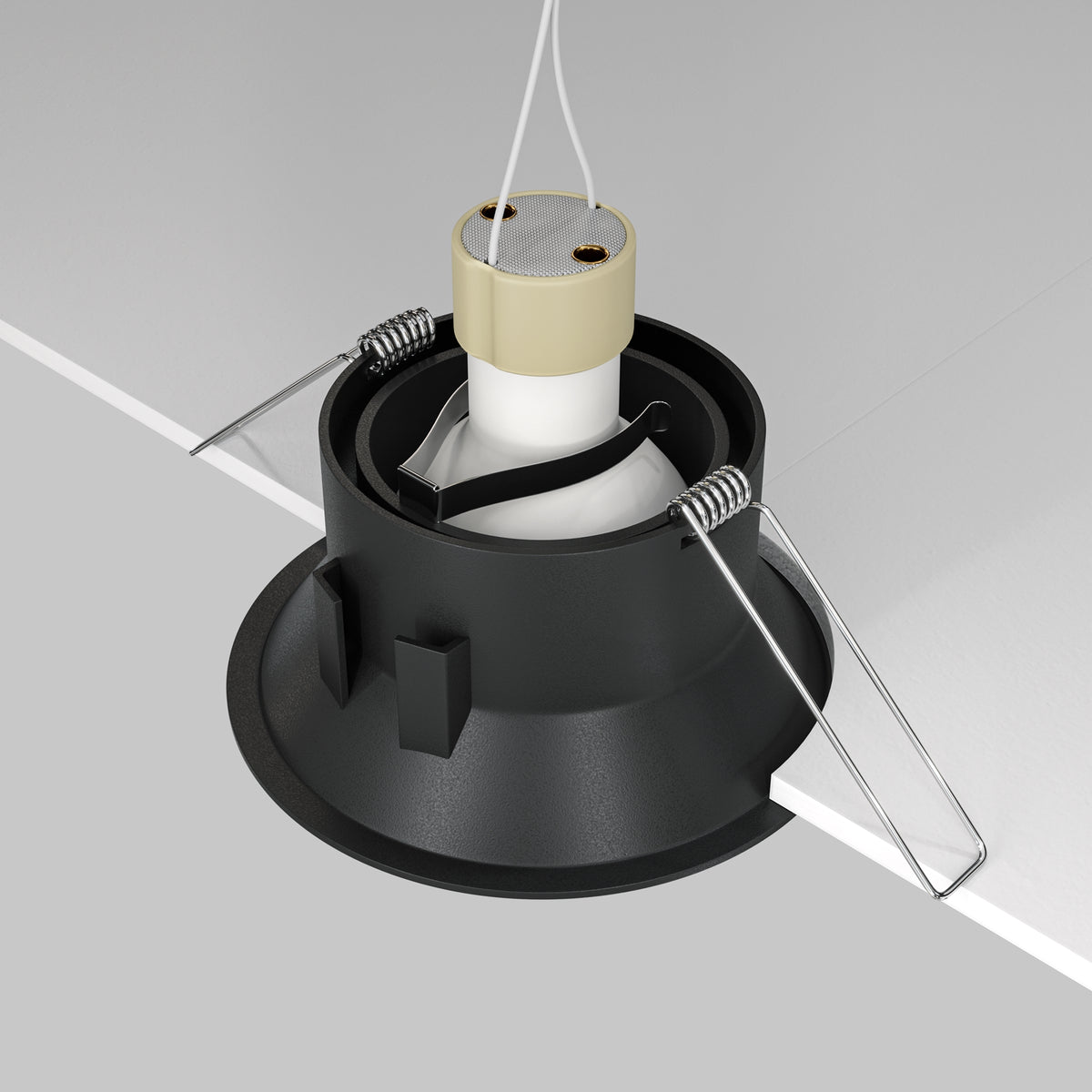 Światło punktowe Technical Dot IP20 1xGU10 DL028-2-01B | Czarny