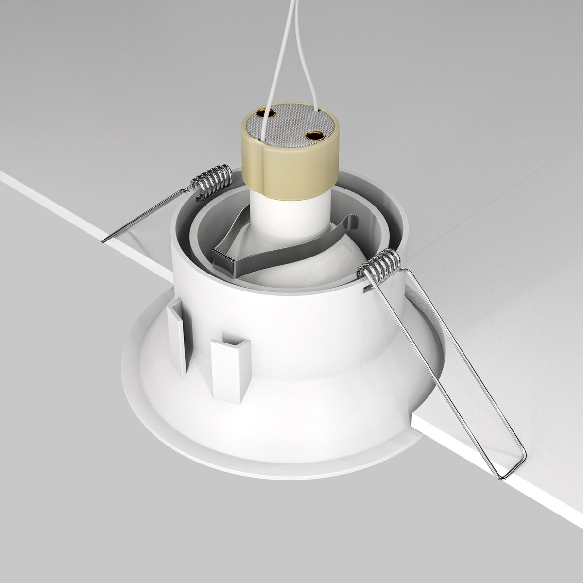Światło punktowe Technical Dot IP20 1xGU10 DL028-2-01W | Biały