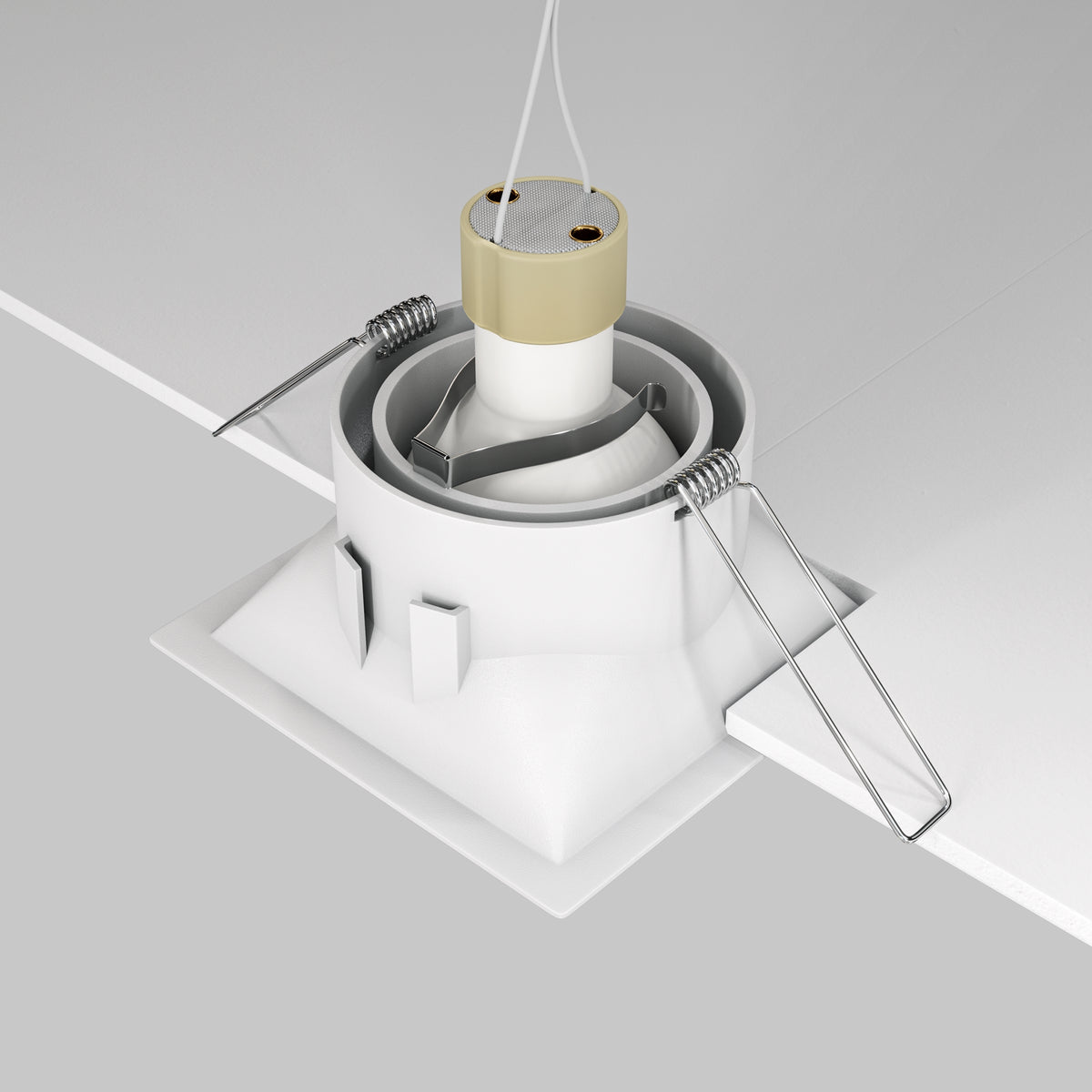 Światło punktowe Technical Dot IP20 1xGU10 DL029-2-01W | Biały