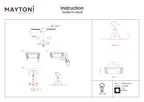 Światło punktowe Technical Dot IP20 1xGU10 DL042-01-SQ-B | Czarny