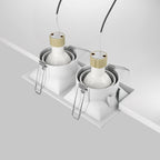 Światło punktowe Technical Dot IP20 2xGU10 DL029-2-02W | Biały