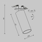 Światło punktowe Technical FOCUS LED IP20 x C053CL-L12W3K-W-W | Biały