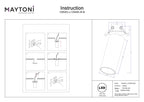 Światło punktowe Technical FOCUS LED IP20 x C053CL-L12W4K-W-B | Czarny