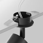Światło punktowe Technical Focus IP20 1xGU10 C018CL-01B | Czarny