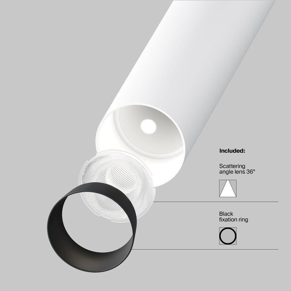 Światło punktowe Technical Focus T IP20 x C141RS-L125-6W3K-W | Biały