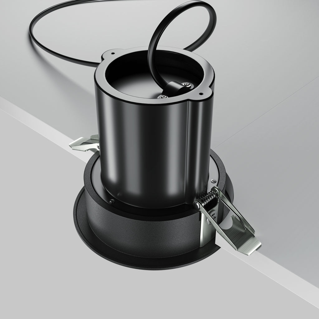 Światło punktowe Technical Hidden IP20 x DL095-01-10W3K-B | Czarny