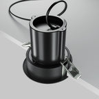 Światło punktowe Technical Hidden IP20 x DL095-01-10W3K-B | Czarny