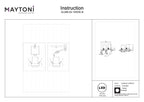 Światło punktowe Technical Hidden IP20 x DL095-02-10W3K-B | Czarny