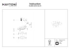 Światło punktowe Technical Hoop IP20 1xGX53 DL086-GX53-SQ-W | Biały
