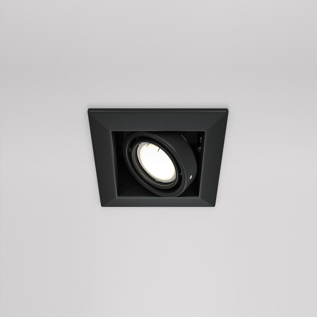 Światło punktowe Technical Metal Modern IP20 1xGU10 DL008-2-01-B | Czarny